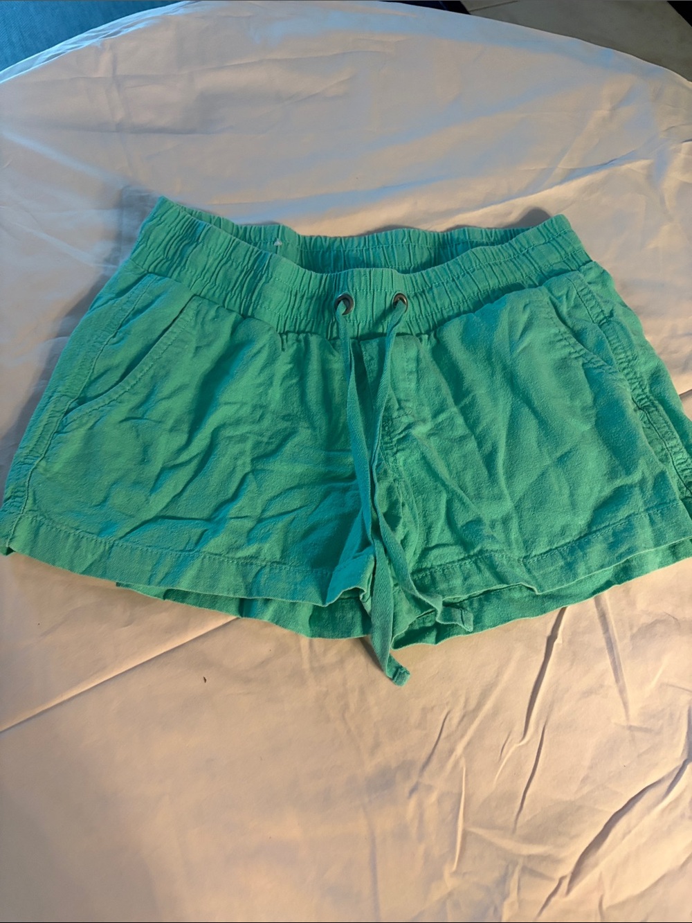 Old Navy Teal Drawstring Athletic Shorts